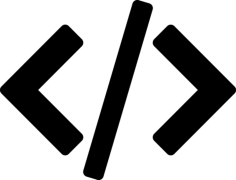 Programming Code Signs Outline Svg Vector, Free Vectors File